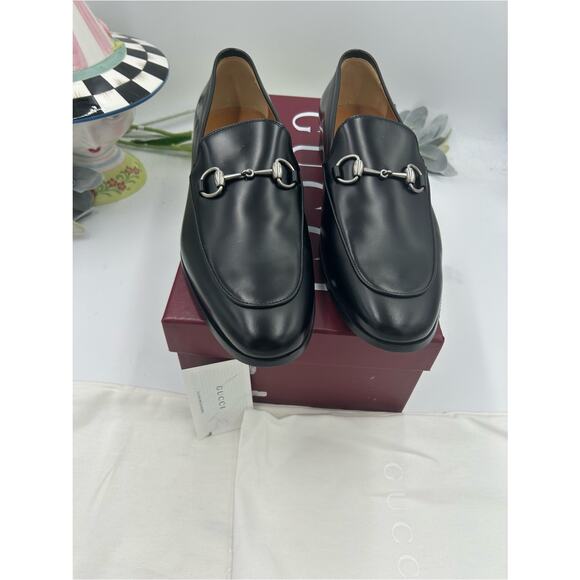 Men\'s Gucci horse bit leather loafer size 10.5 made in Italy main image 7